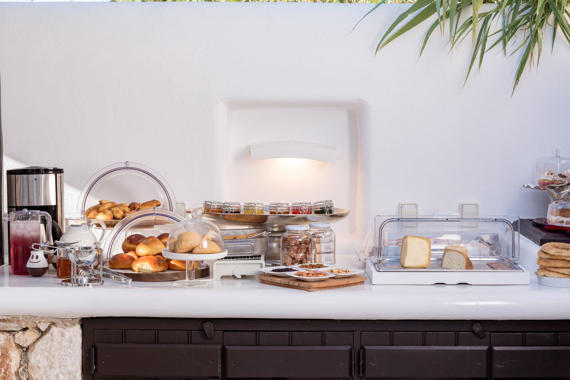 Kallos Naxos organic breakfast